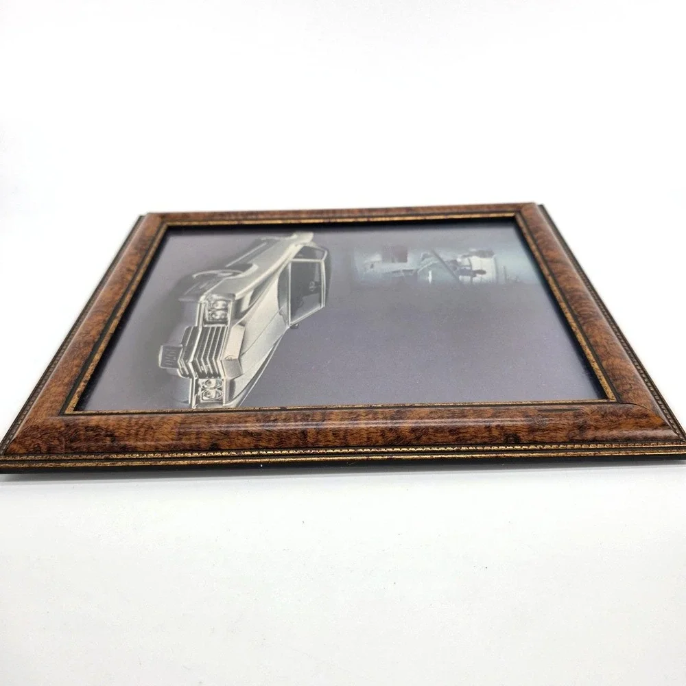 Vintage Framed Wall Art 1970 Cadillac Eldorado Car Magazine Ad Advertisement